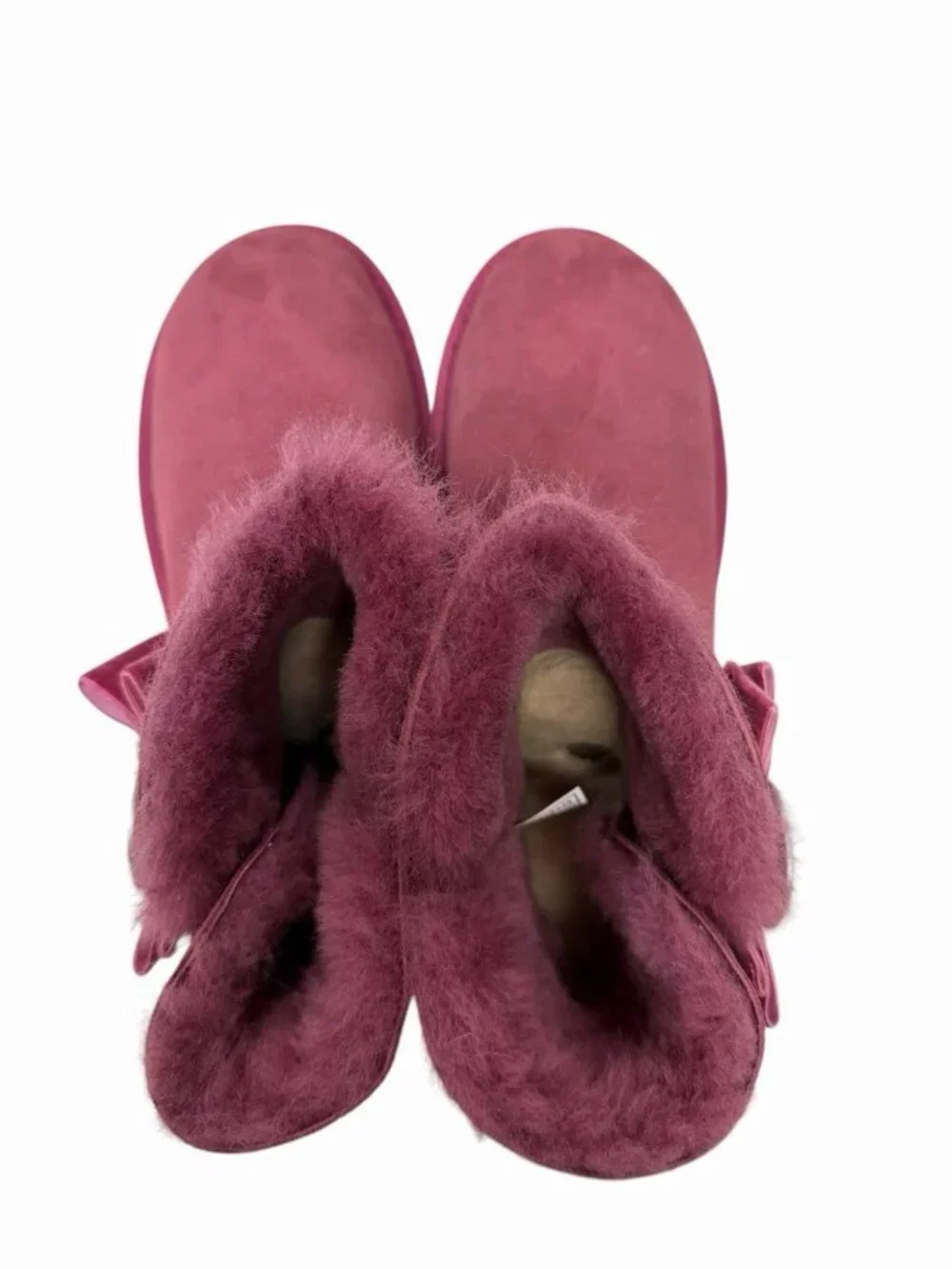 UGG Australia Mini Karlie Brooch Bling Boots Women's Size 11 Bougainvillea NWOT